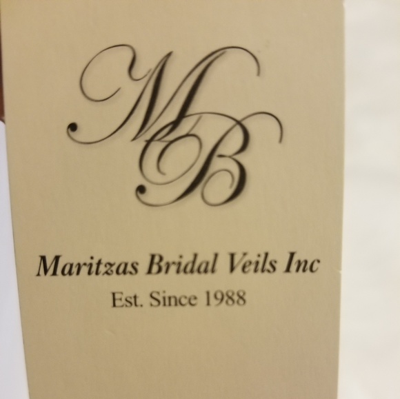 Beautifully detailed bridal veil